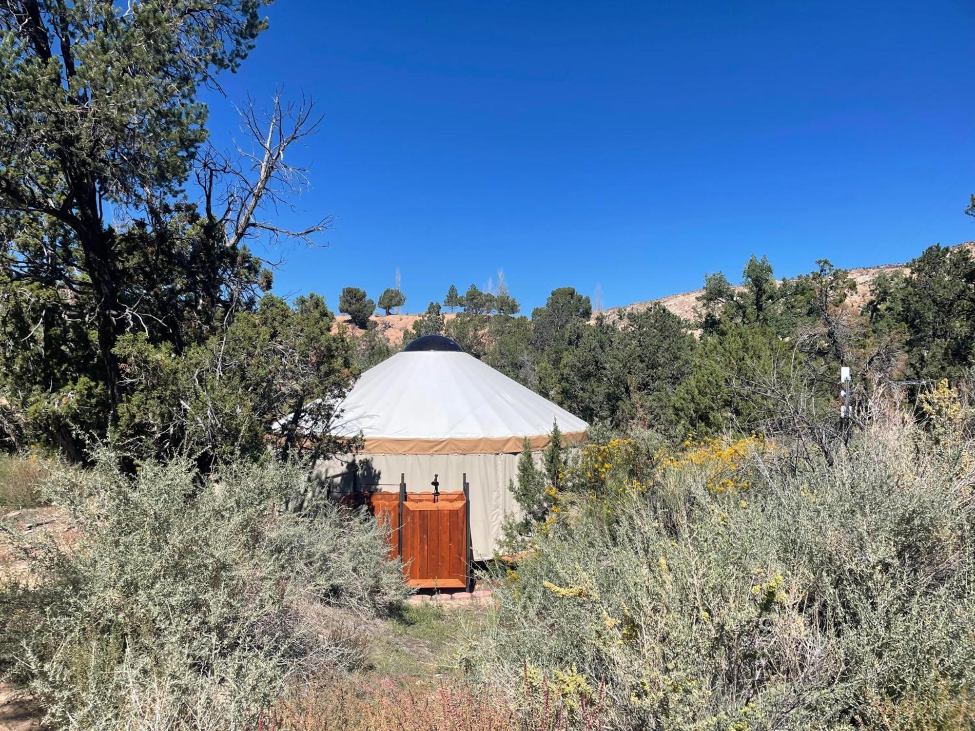Escalante Yurts - Luxury Lodging المظهر الخارجي الصورة